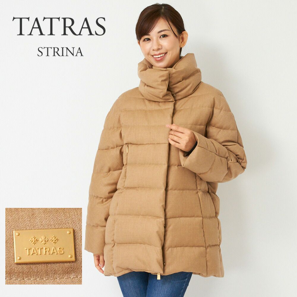 タトラス ダウンジャケット レディース Strina ストリーナ Ltlaa4184 D Beige Tatras 海外ブランド ファッション通販 X Sell エクセル