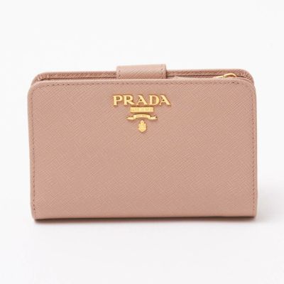 プラダ 財布 折財布 PRADA 1ML225 QWA F0002 NERO 【SAFFIANO METAL