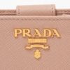 プラダ 折財布 【SAFFIANO METAL】 1ML225 QWA ベージュ系(F0236/CIPRIA) PRADA