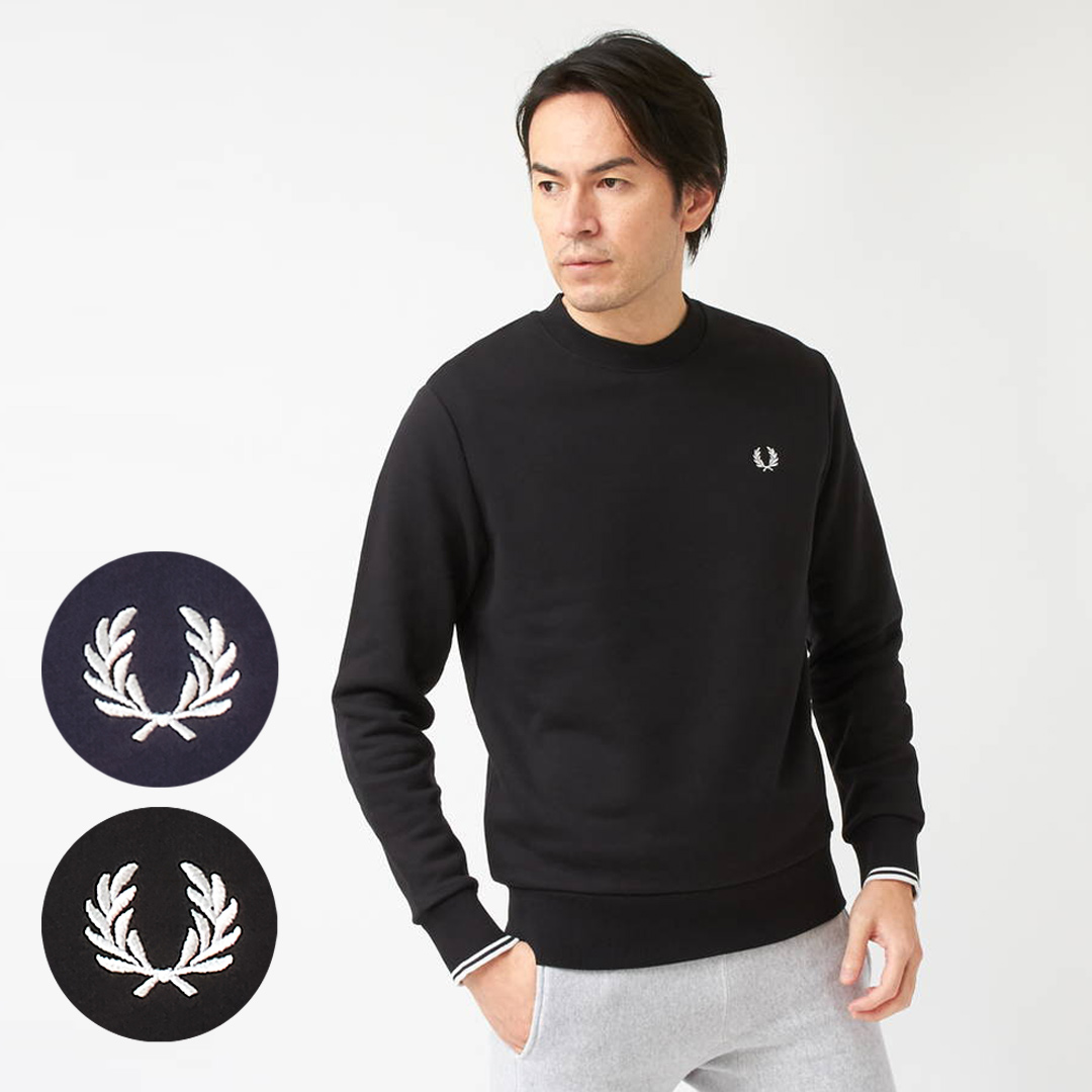 フレッドペリー ロゴトレーナー M7535 選べるカラー FRED PERRY
