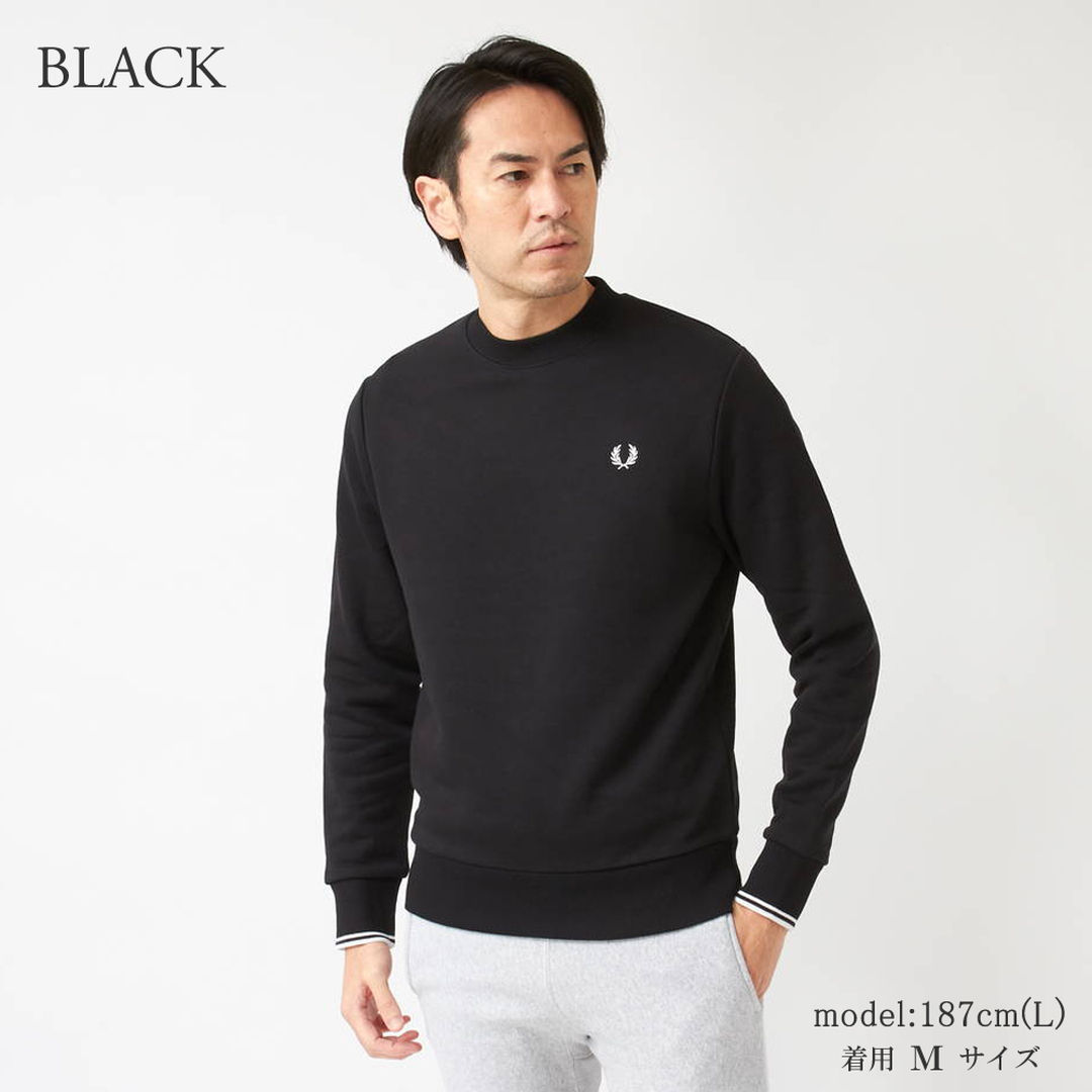 フレッドペリー ロゴトレーナー M7535 選べるカラー FRED PERRY