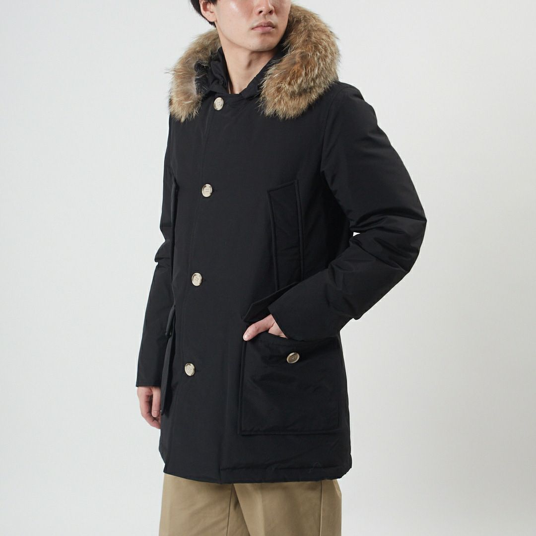 ウールリッチ WOOLRICH メンズ ダウンコート ARCTIC DETACHABLE FUR PARKA アークティック デタッチャブル ファー パーカ CFWOOU0482 MRUT0001-23 ブラック