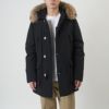 ウールリッチ WOOLRICH メンズ ダウンコート ARCTIC DETACHABLE FUR PARKA アークティック デタッチャブル ファー パーカ CFWOOU0482 MRUT0001-23 ブラック