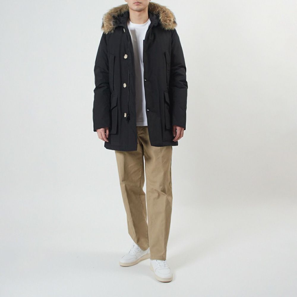 ウールリッチ WOOLRICH メンズ ダウンコート ARCTIC DETACHABLE FUR PARKA アークティック デタッチャブル ファー パーカ CFWOOU0482 MRUT0001-23 ブラック