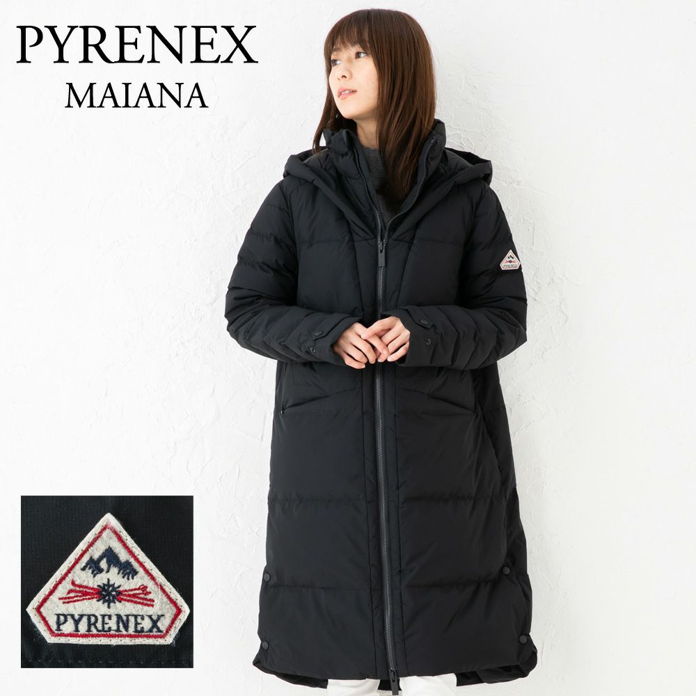 ピレネックス レディース ダウンコート Maiana メイアナ Hwo040 ブラック Pyrenex 海外ブランド ファッション通販 X Sell エクセル