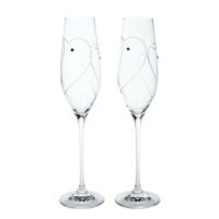 ウェッジウッド グラス セット プロミシス トゥーハーツ シャンパン ペア WEDGWOOD【お取り寄せ】