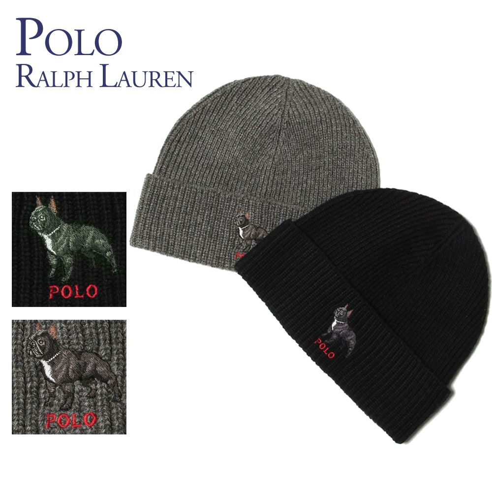 ポロ ラルフローレン ニット帽 ニットキャップ 帽子 French Bulldog Cuff Hat Pc0365 選べるカラー Polo Ralph Lauren 海外ブランド ファッション通販 X Sell エクセル