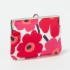 マリメッコ がま口 ポーチ UNIKKO ウニッコ 37773 001 レッド MARIMEKKO