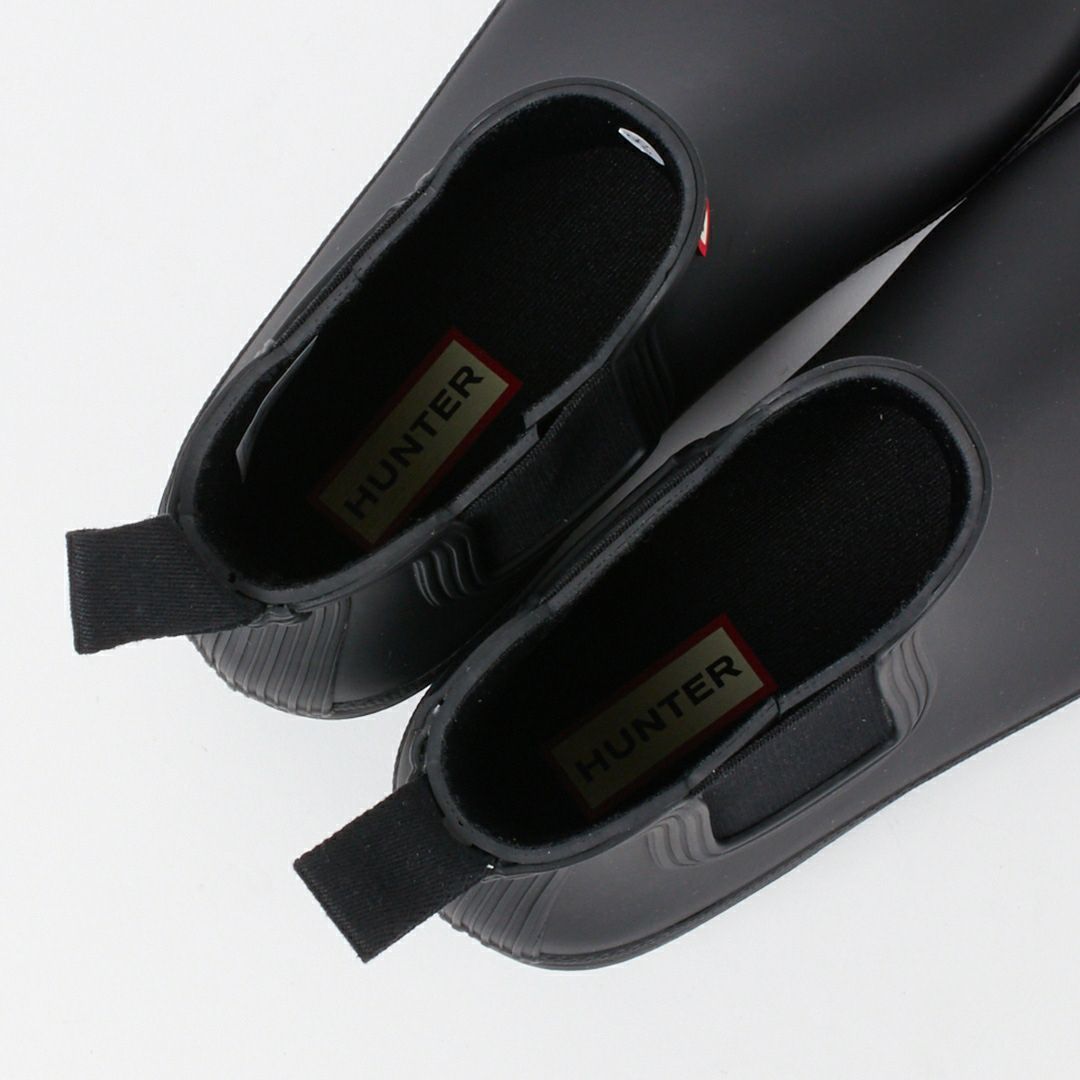 HUNTER シューズ レインブーツ 【CHELSEA：チェルシー】 WFS2078RMA ブラック(BLACK) ﾊﾝﾀｰ