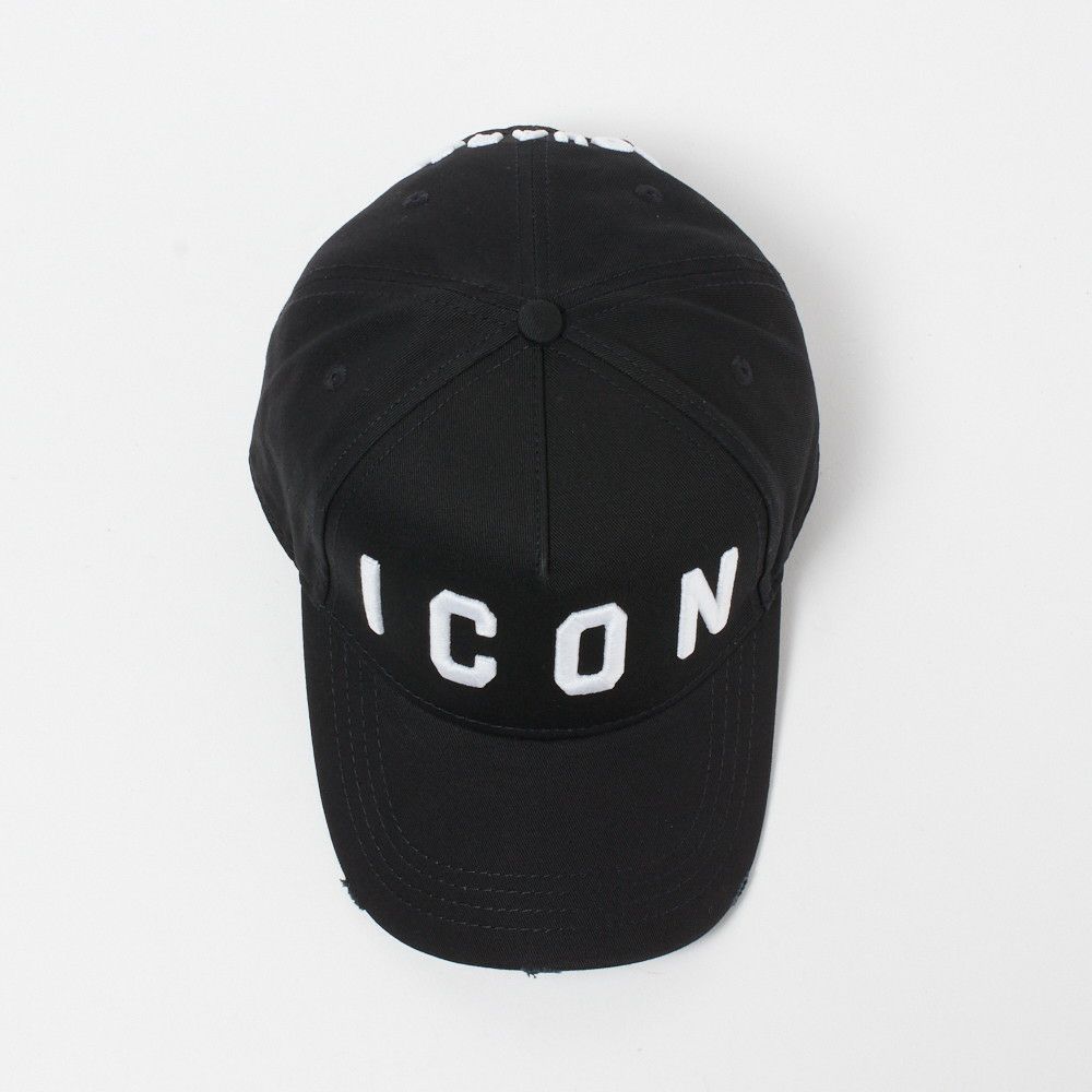 ディースクエアード キャップ 【ICON】 BCM4001 05C00001 M063 ブラック（BLACK/WHITE） DSQUARED2