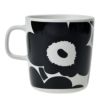 マリメッコ マグカップ 【UNIKKO】 70636 400ml 190 WHITE/BLACK MARIMEKKO