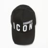 ディースクエアード キャップ 【ICON】 BCM0412 05C00001 M063 ブラック（BLACK/WHITE） DSQUARED2