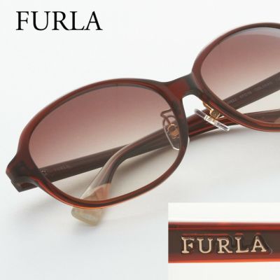フルラ FURLA サングラス レディース メンズ SFU 286J ブラウン系(0752 