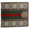 グッチ 折財布 【MENSOPHIDIA】 597609 96IWT ベージュ系(8745 B EB/N ACERO/VRV9 GUCCI