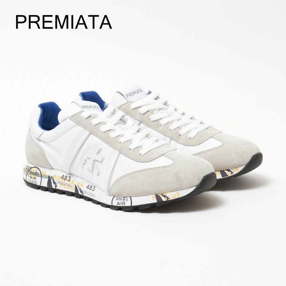 プレミアータ メンズ シューズ スニーカー LUCY ルーシー 206E WHITE PREMIATA | 海外ブランド・ファッション通販 |  X-SELL エクセル