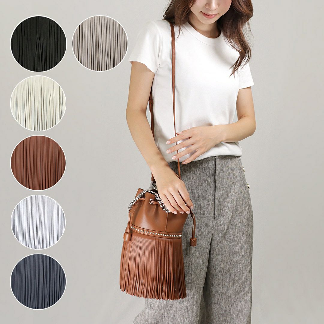 ジェイ＆エムデヴィッドソン J&M DAVIDSON 2WAYバッグ FRINGE CARNIVAL  