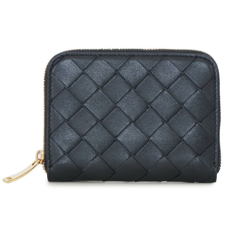 ボッテガヴェネタ コインケース 小銭入れ 600874 VCPP2 ブラック(8648 NERO/GOLD) BOTTEGA VENETA