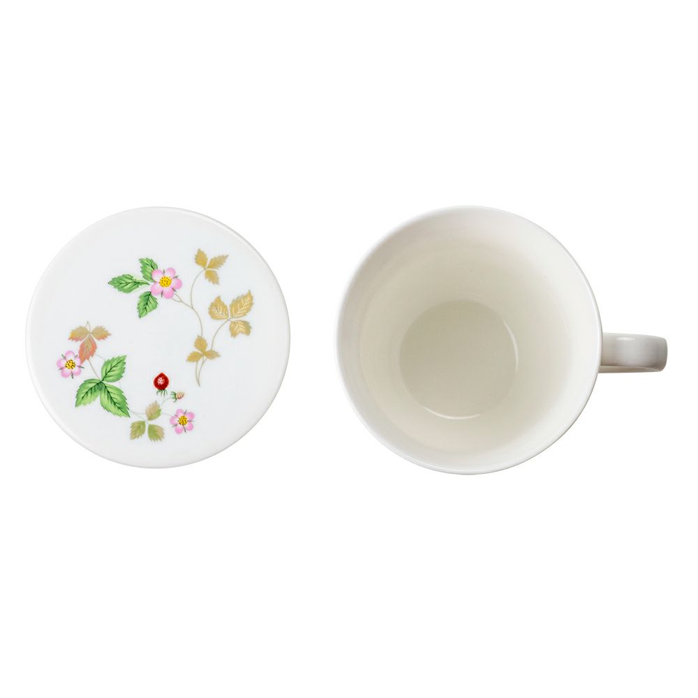 ウェッジウッド マグカップ ワイルドストロベリー カジュアル 蓋付きマグ WEDGWOOD