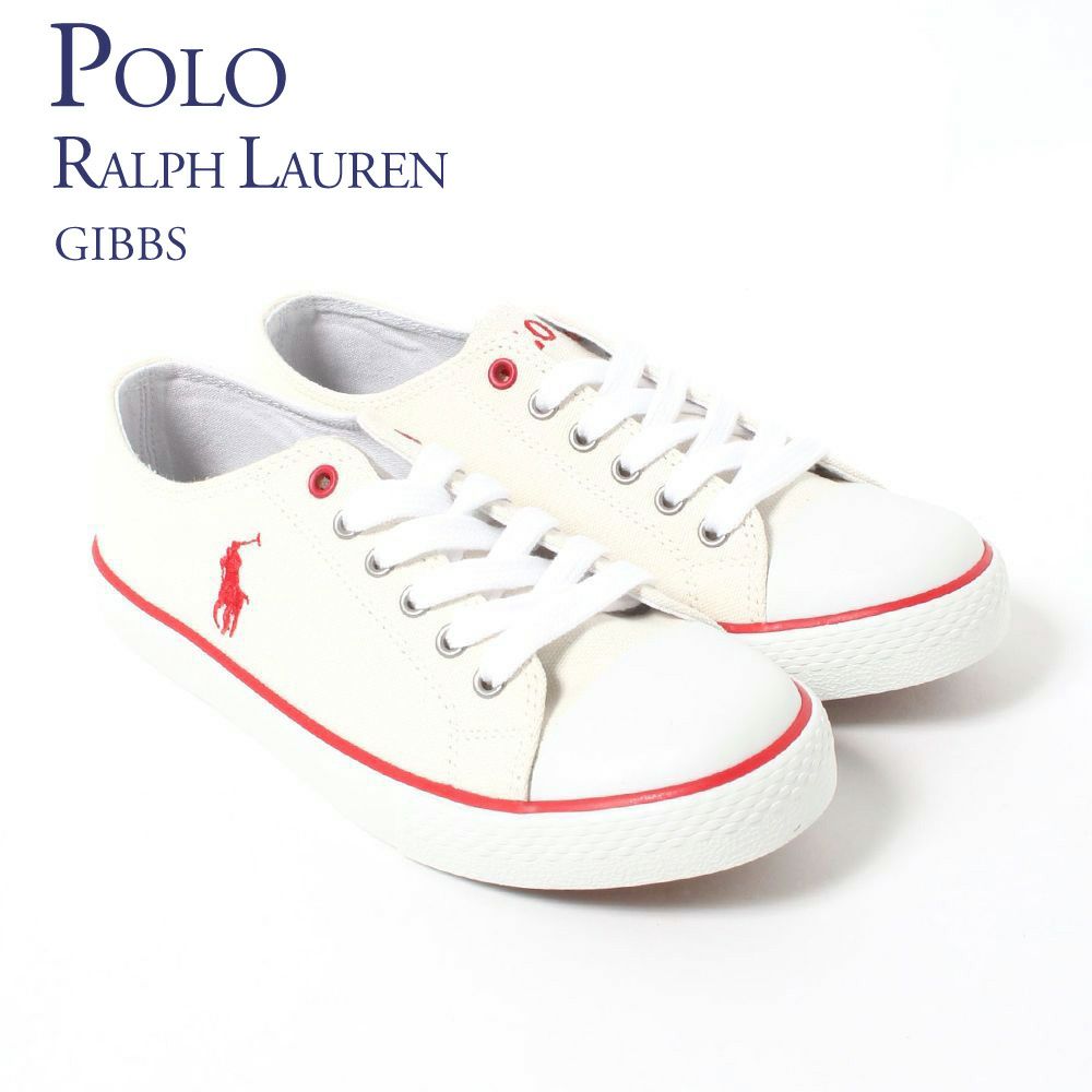 ポロ ラルフローレン レディース スニーカー Gibbs Natural Red Polo Ralph Lauren 海外ブランド ファッション通販 X Sell エクセル