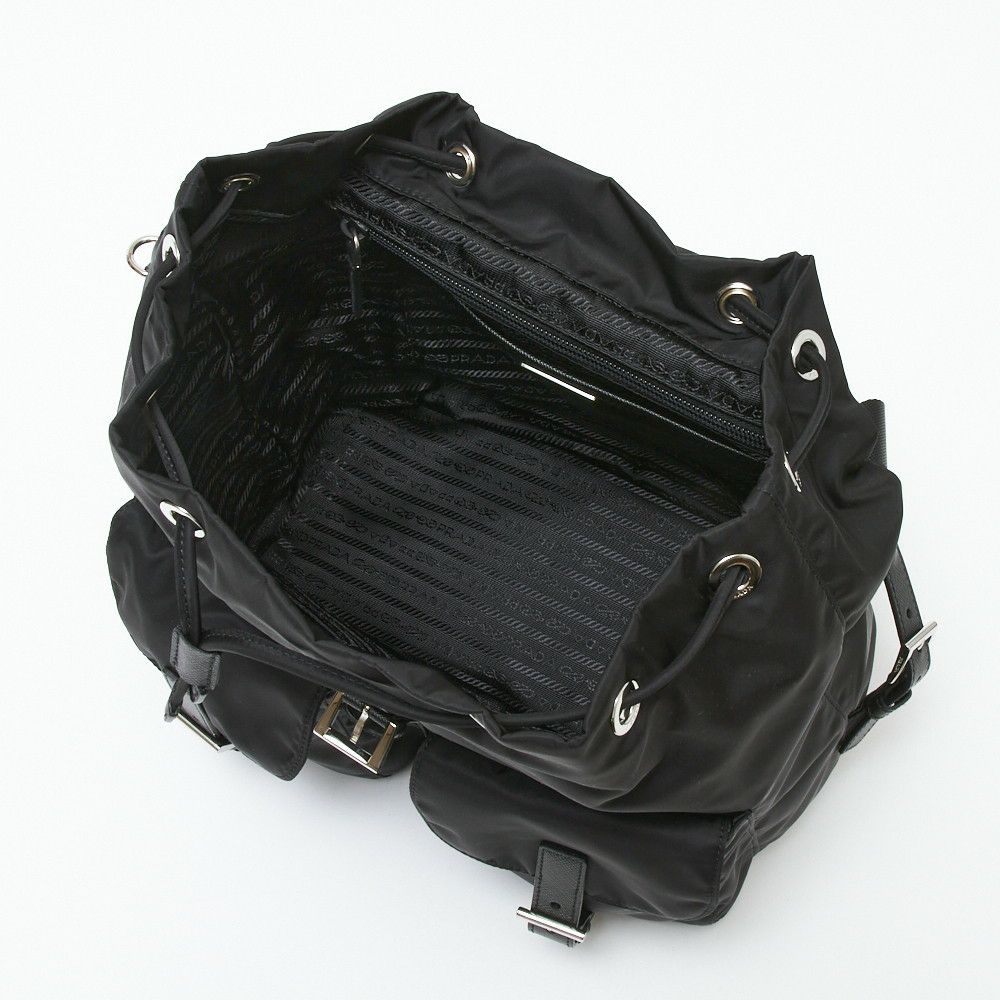 プラダ リュックサック バックパック 【ヴェラ：VELA】 1BZ811 RV44 OTO ブラック(F0002 NERO) PRADA
