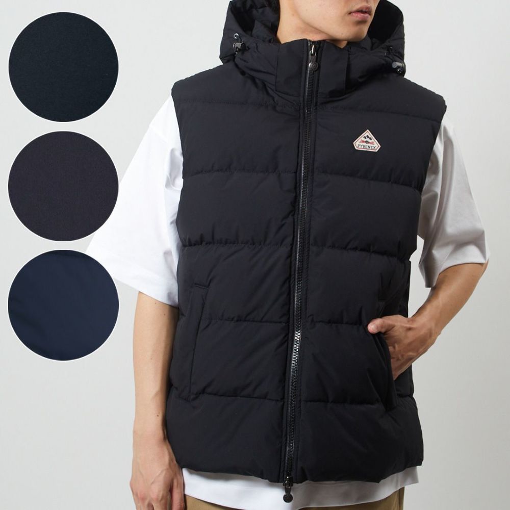 ピレネックス メンズ ダウン ベスト 【SPOUTNIC MINI RIPSTOP VEST：スプートニック ミニリップストップ ベスト】 HMS017P PYRENEX