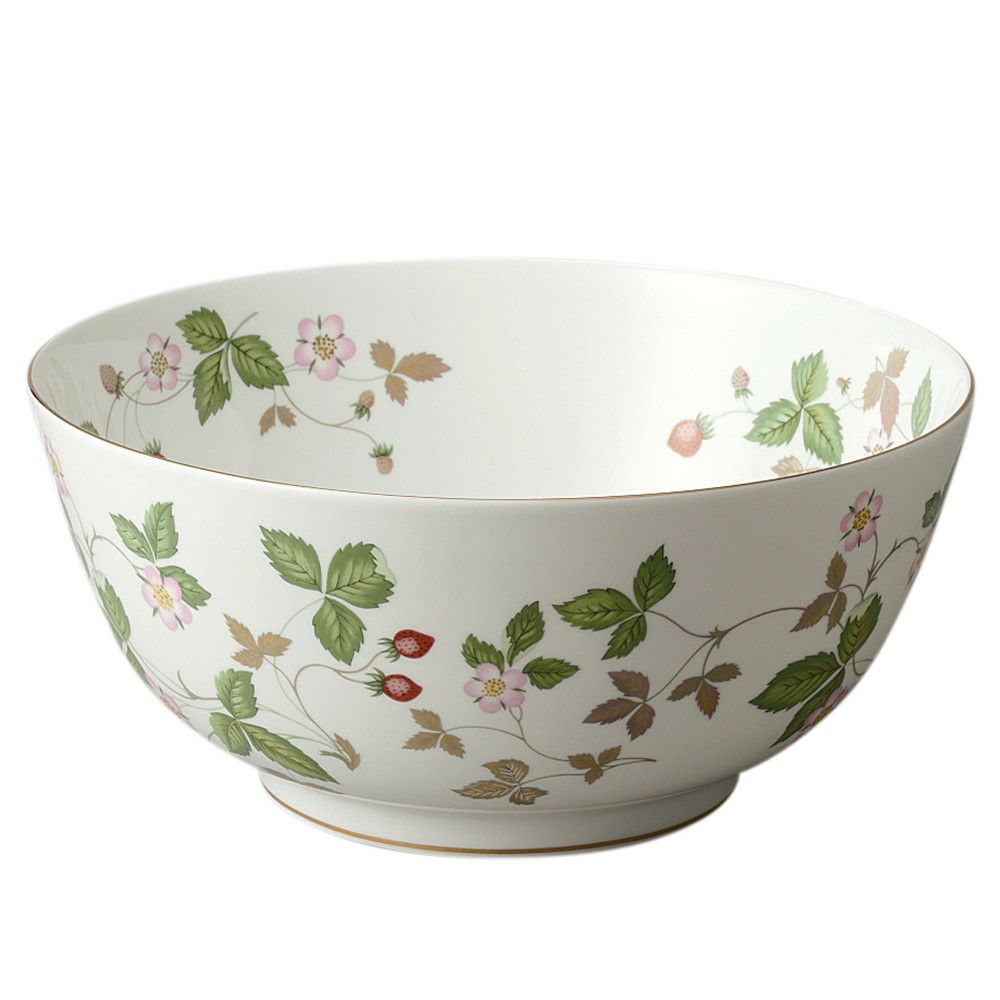 ウェッジウッド プレート ワイルドストロベリー サラダボウル25cm  