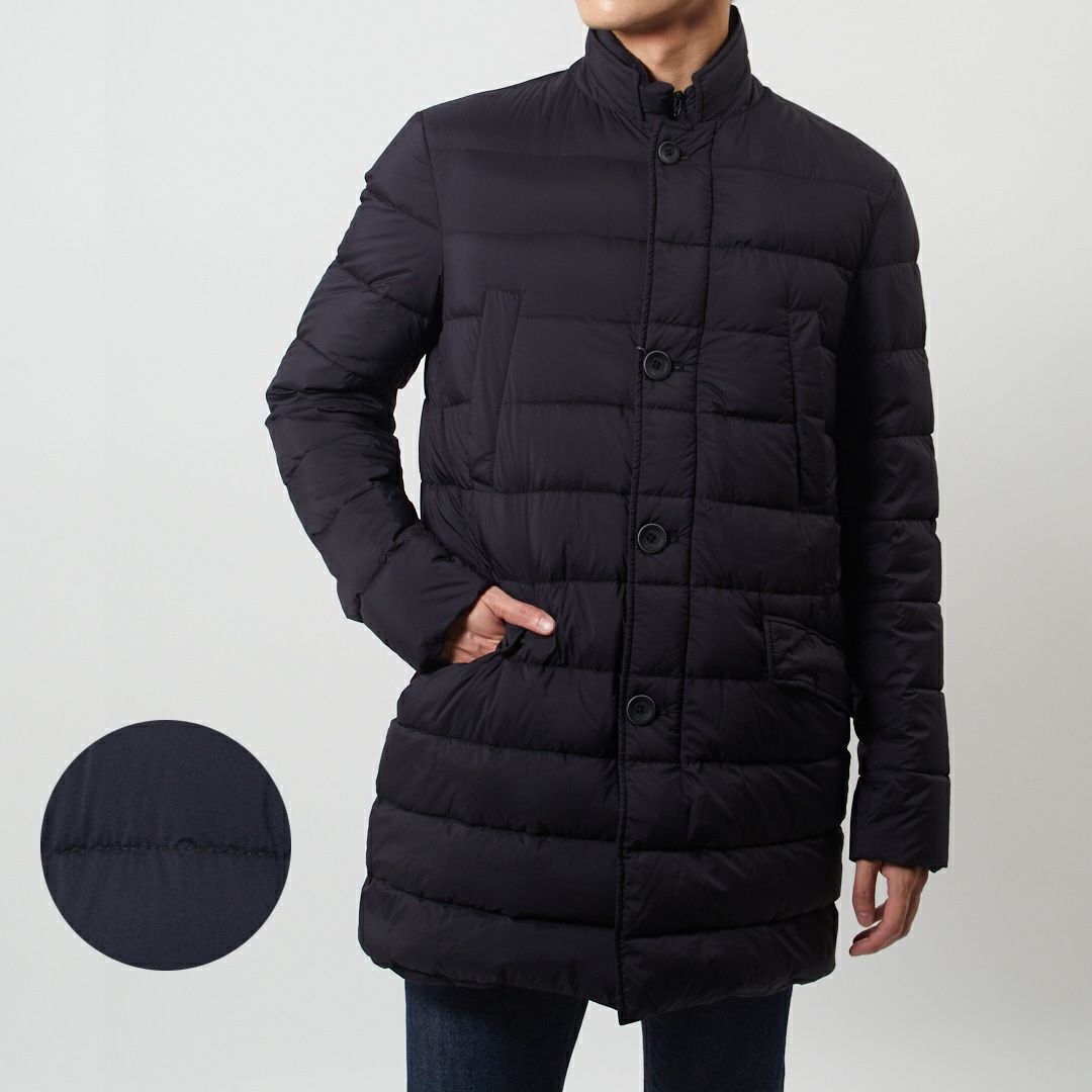 ヘルノ メンズ ダウンジャケット PI007ULE 19288 ブラック(9300) HERNO 
