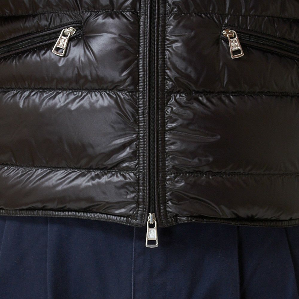 モンクレール メンズ ダウンベスト GUI 1A107 53029 ブラック(999) MONCLER