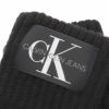 カルバンクライン 手袋 KNITTED MONOGRAM K50K506447 ブラック(BDS BLACK) CALVIN KLEIN