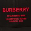 バーバリー キャップ 帽子 【ホースフェリーモチーフ】 8043040 BLACK(A1189) BURBERRY