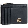 グッチ カードケース 【PETITE MARMONT】 574804 CAO0G ブラック(1000 NERO) GUCCI