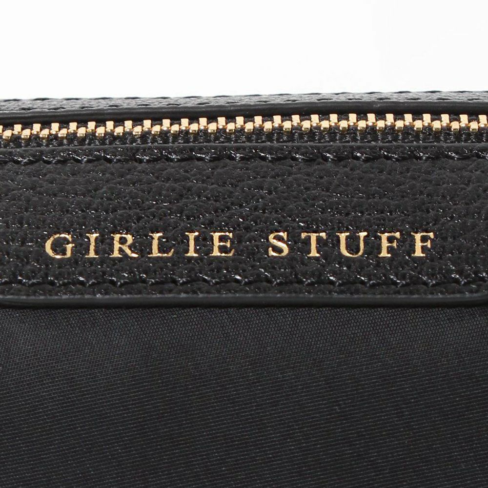 アニヤハインドマーチ ポーチ 【GIRLIE STUFF：ガーリー スタッフ】 152778 ブラック(BLACK) ANYA HINDMARCH