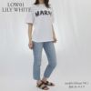 マルニ レディースロゴTシャツ THJET49EPH USCS11 LOW01 ホワイト系(LILY WHITE) MARNI