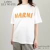 マルニ レディースロゴTシャツ THJET49EPH USCS11 LOW01 ホワイト系(LILY WHITE) MARNI