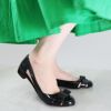 サルヴァトーレフェラガモ 婦人靴 パンプス VARA JELLY 0726363 NERO Salvatore Ferragamo