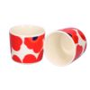 マリメッコ マグカップ ラテマグ UNIKKO 67849 レッド×ホワイト(75) 200ml 2個セット MARIMEKKO