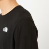 ノースフェイス メンズ 長袖Tシャツ 【EASY TEE イージーTEE】 NF0A2TX1 ブラック(TNF Black-Zinc Grey) THE NORTH FACE