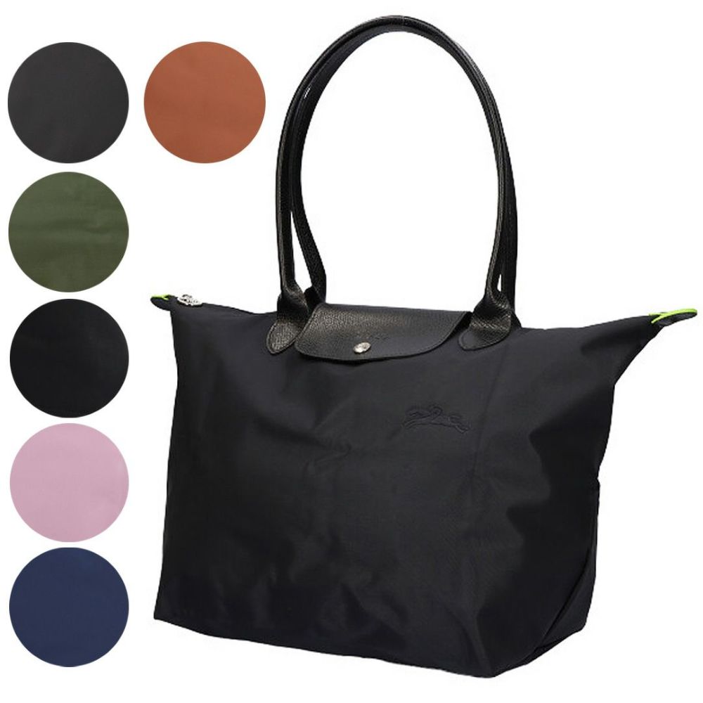 ロンシャン トートバッグ 【LE PLIAGE GREEN：ル・プリアージュ グリーン】 1899 919 ブラック(001 BLACK) Lサイズ LONGCHAMP