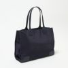 トリーバーチ トートバッグ 【エラ スモールトート：ELLA SMALL TOTE】 88578 ネイビー系(405 TORY NAVY) TORYBURCH