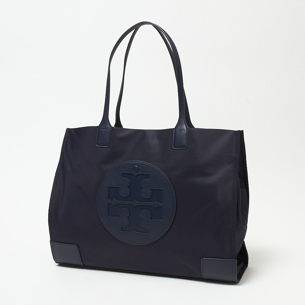 トリーバーチ トートバッグ 【エラ トート：ELLA TOTE】 87116 ネイビー系(405 TORY NAVY) TORYBURCH