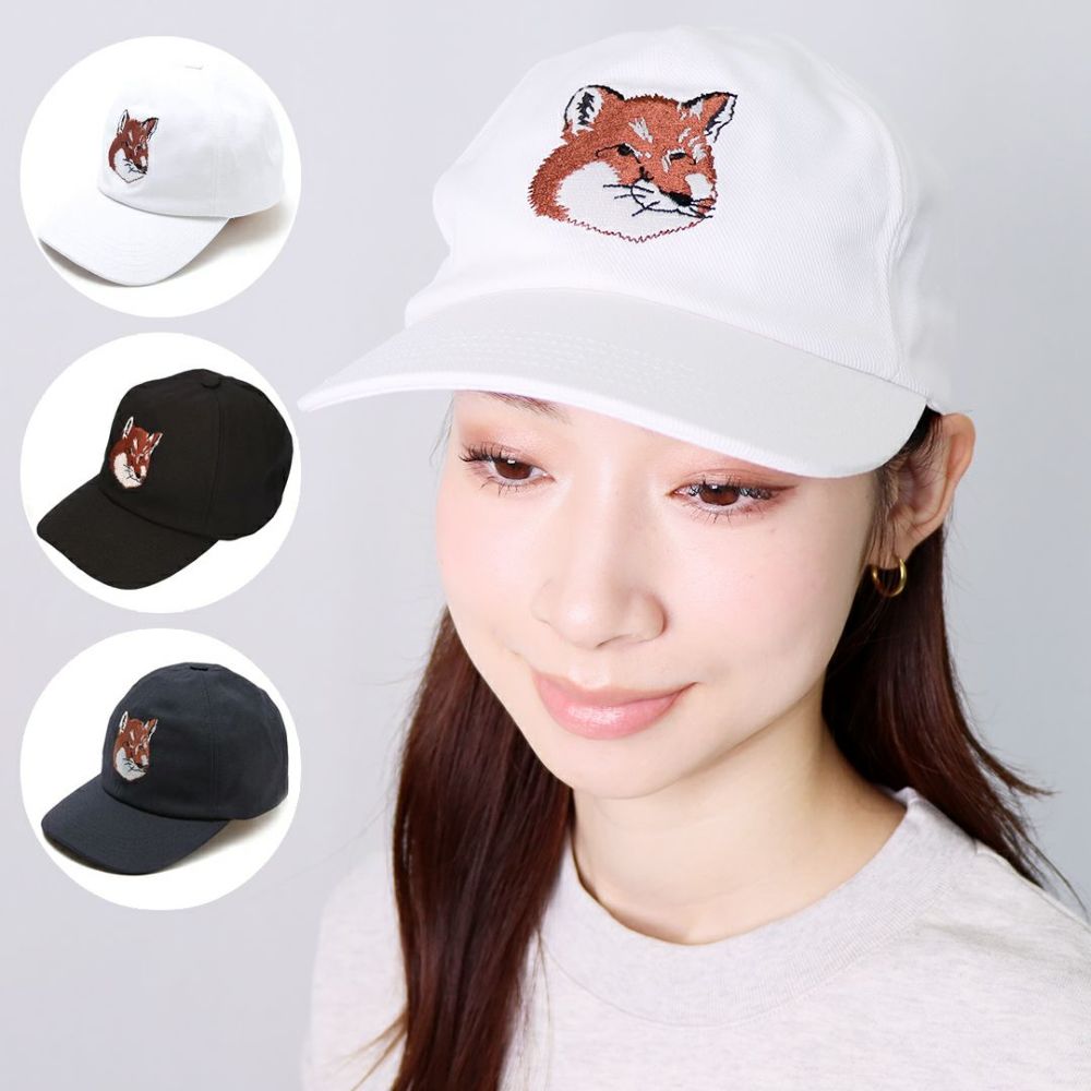 メゾンキツネ MAISON KITSUNE キャップ 帽子 HU06118 WW007