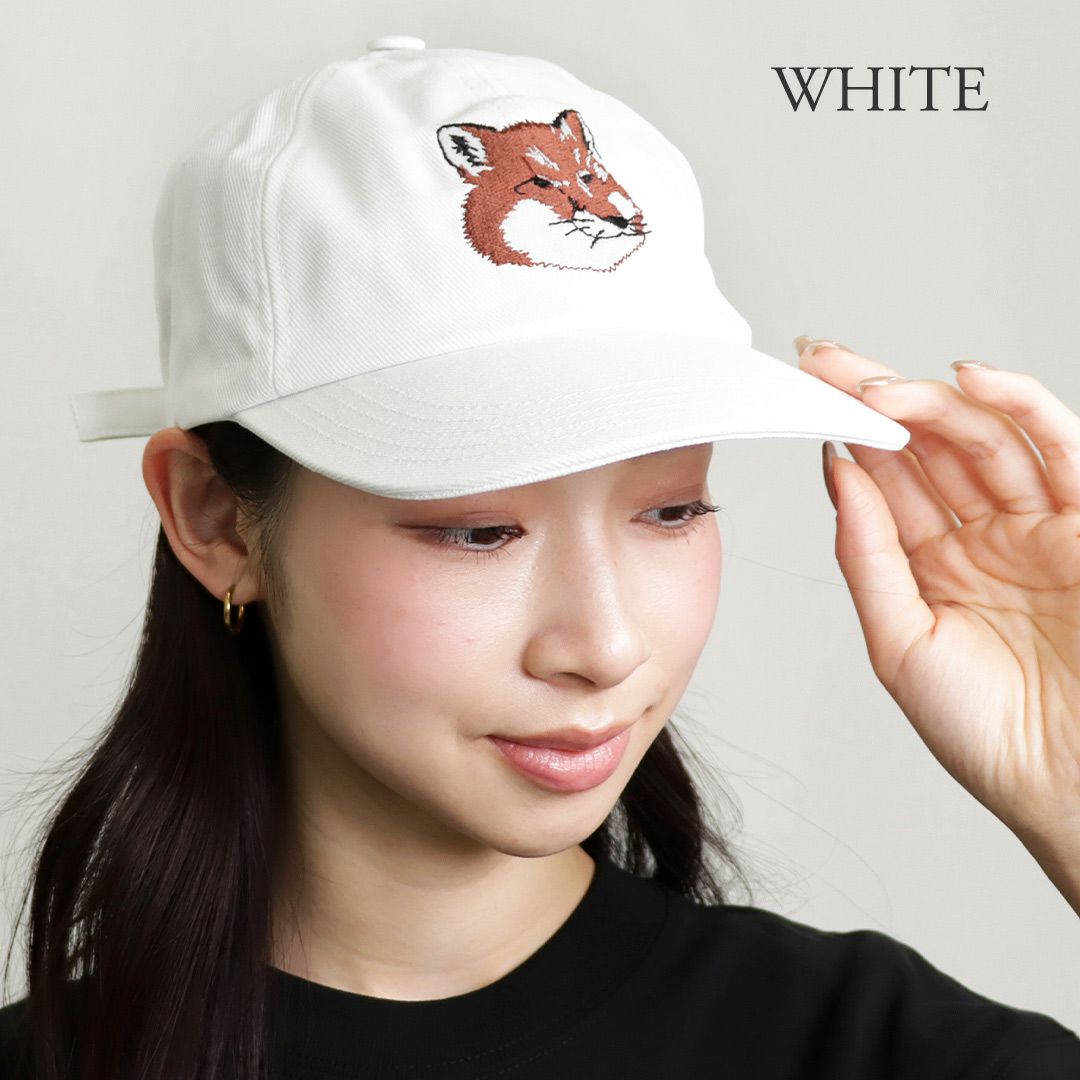 メゾンキツネ MAISON KITSUNE キャップ 帽子 HU06118 WW007
