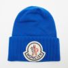モンクレール MONCLER ニットキャップ 帽子 E20919926200 A9186 ブルー系(736 BLUE)