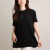 ステラマッカートニー STELLA McCARTNEY レディース Tシャツ ミニスター 457142 SIW20 ブラック(1000 NERO)