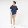 メゾンキツネ MAISON KITSUNE メンズTシャツ 【BABY FOX PATCH CLASSIC POCKET TEE-SHIRT】 IM00108KJ0008 H481 NAVY MELANGE