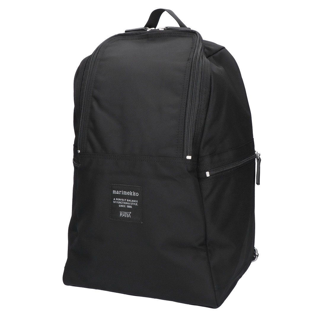 マリメッコ バッグ リュックサック MARIMEKKO METRO 039972 999 BLACK 