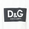 ドルチェ&ガッバーナ DOLCE＆GABBANA メンズ Tシャツ コットン DGプリント G8NG4T HU7IL ホワイト系(HA3AP BIANCO)