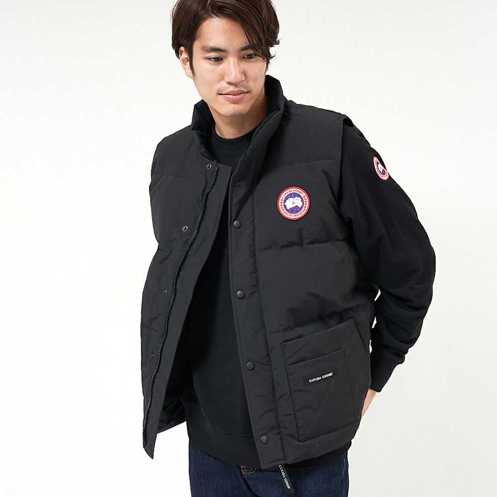 カナダグース CANADA GOOSE メンズ ダウンベスト 【FREESTYLE CREW