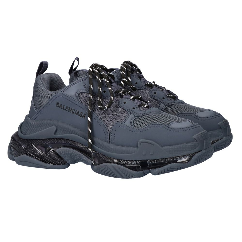 バレンシアガ BALENCIAGA メンズ　スニーカー 【TRIPLE S CLEAR SOLE】 541624 W2GA1 グレー系(4900 DARK GREY)