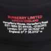 バーバリー BURBERRY 帽子 ハット 8050066 ブラック(A1189 BLACK)